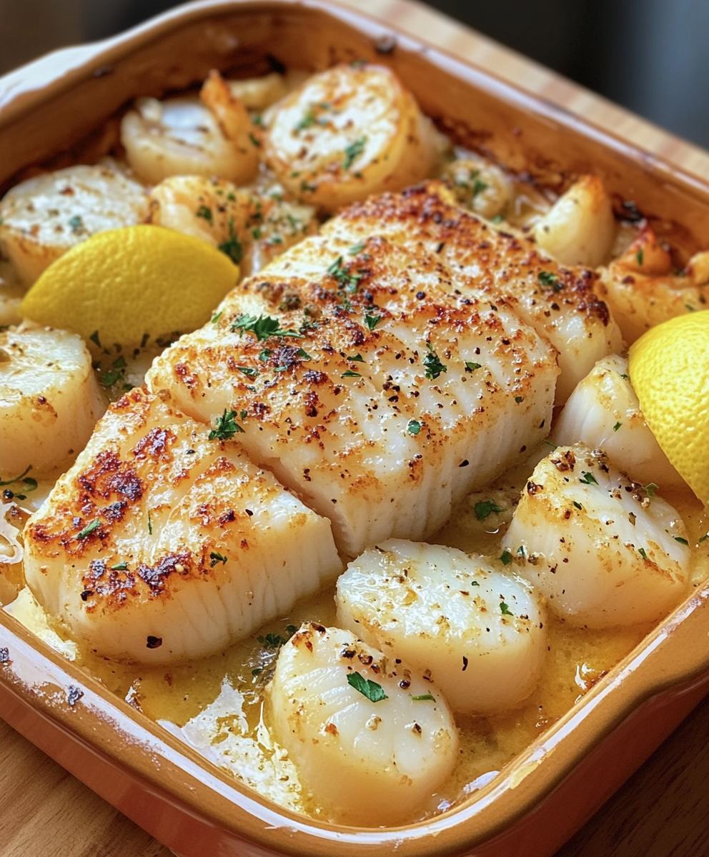 Horneado de Mariscos para Dos