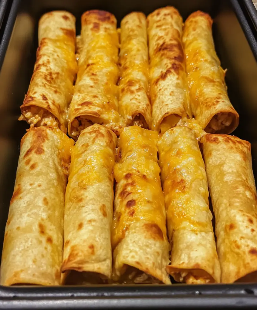 Taquitos de Pollo en Freidora de Aire
