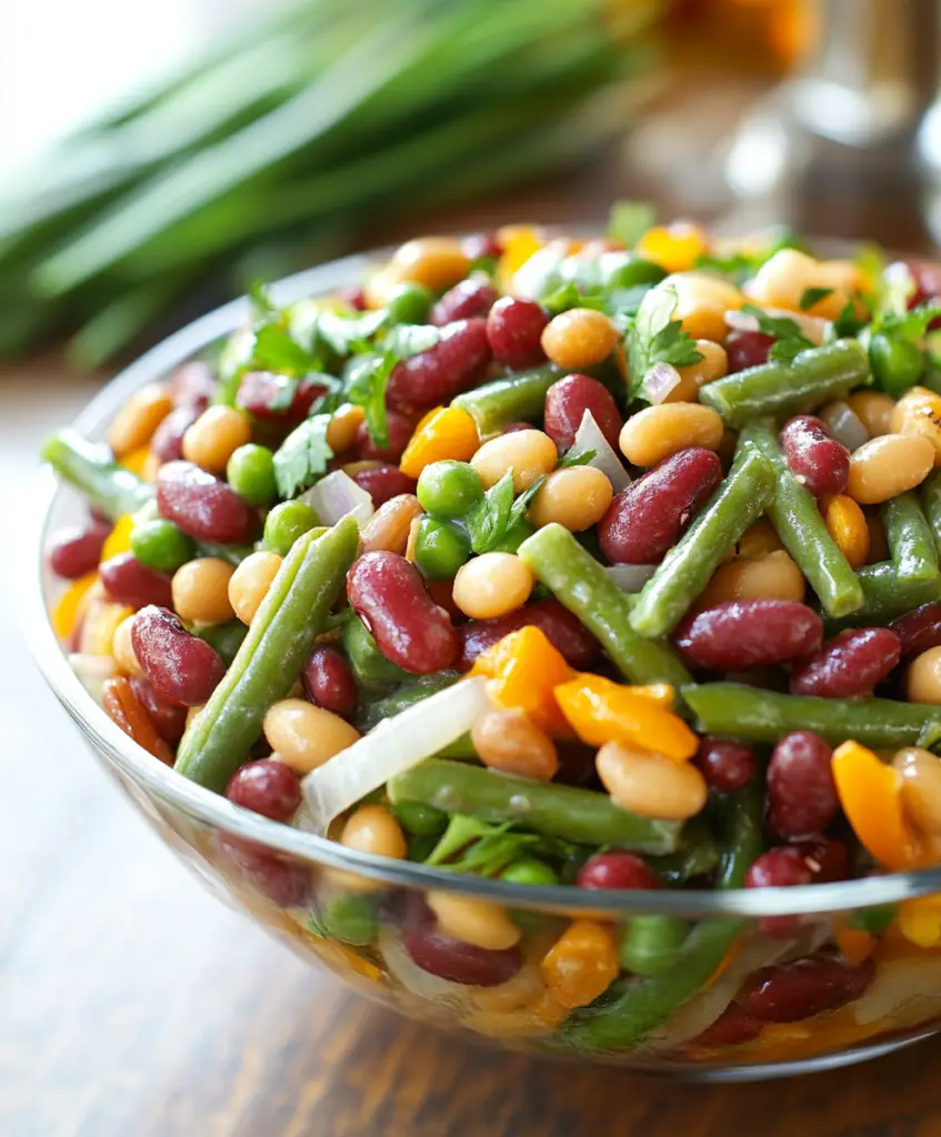 Ensalada de Tres Frijoles