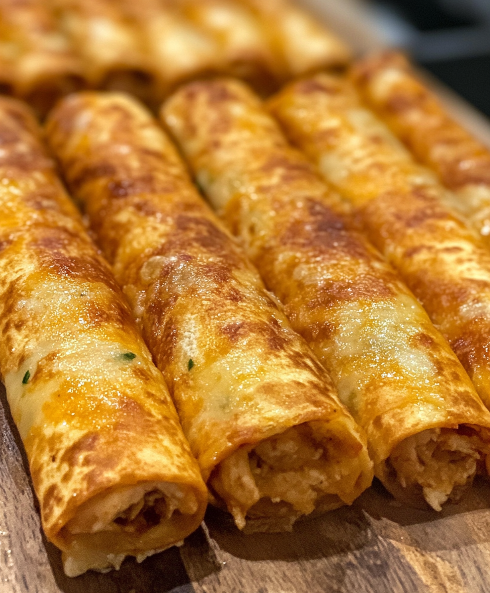 Taquitos de Pollo en Freidora de Aire
