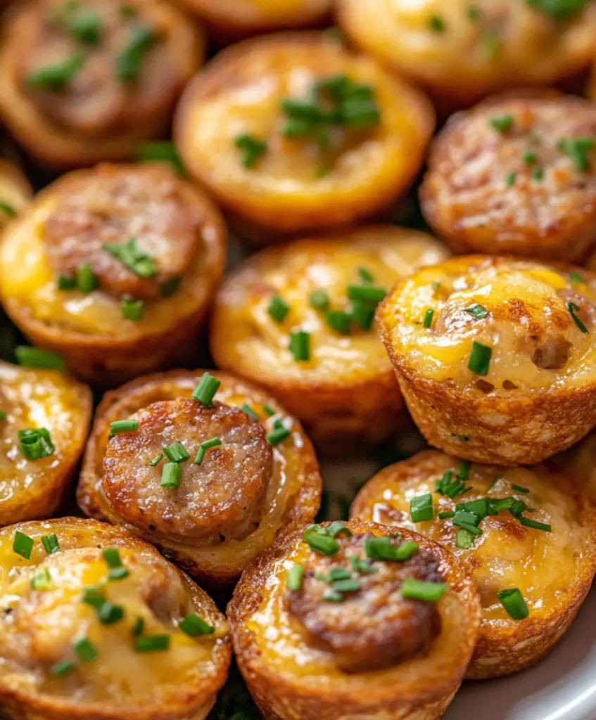 Mini Muffins de Salchicha y Pancake