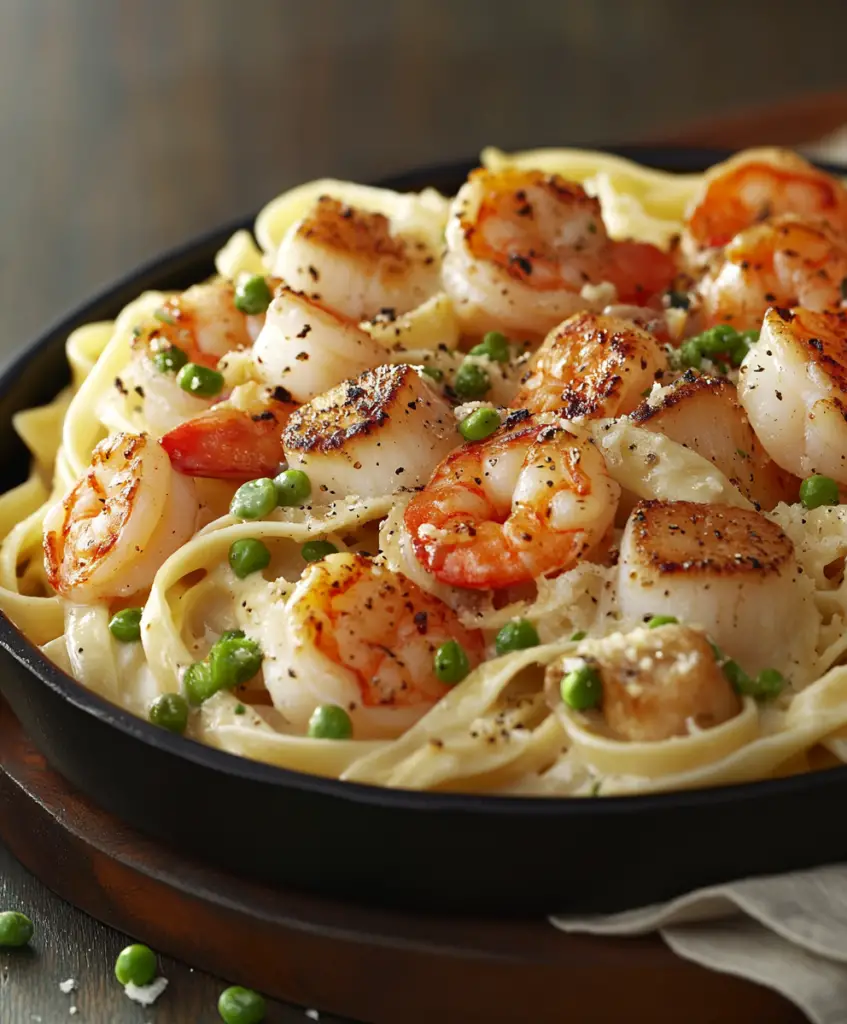 Fettuccine de Mariscos
