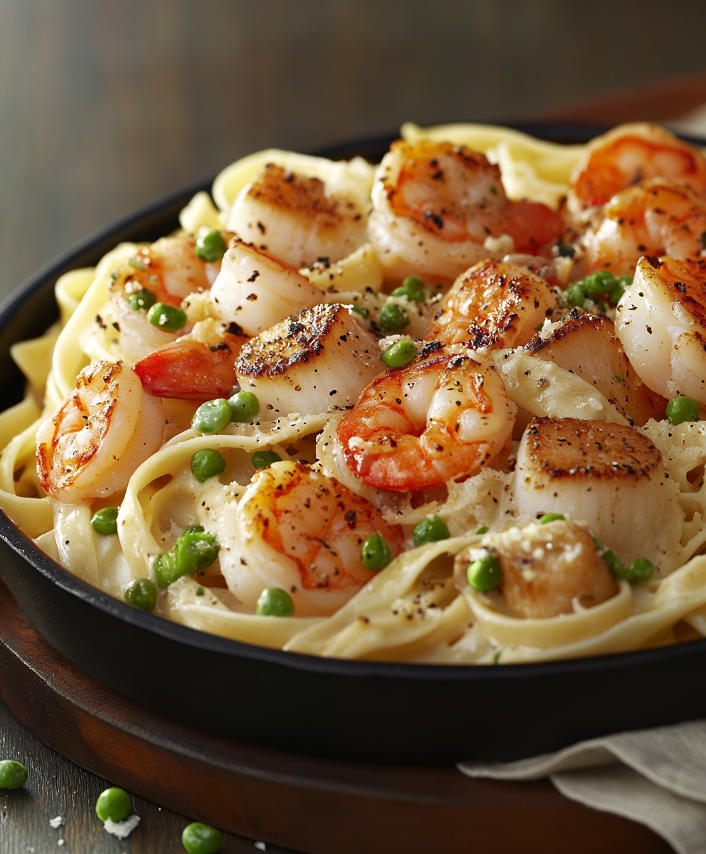 Fettuccine de Mariscos