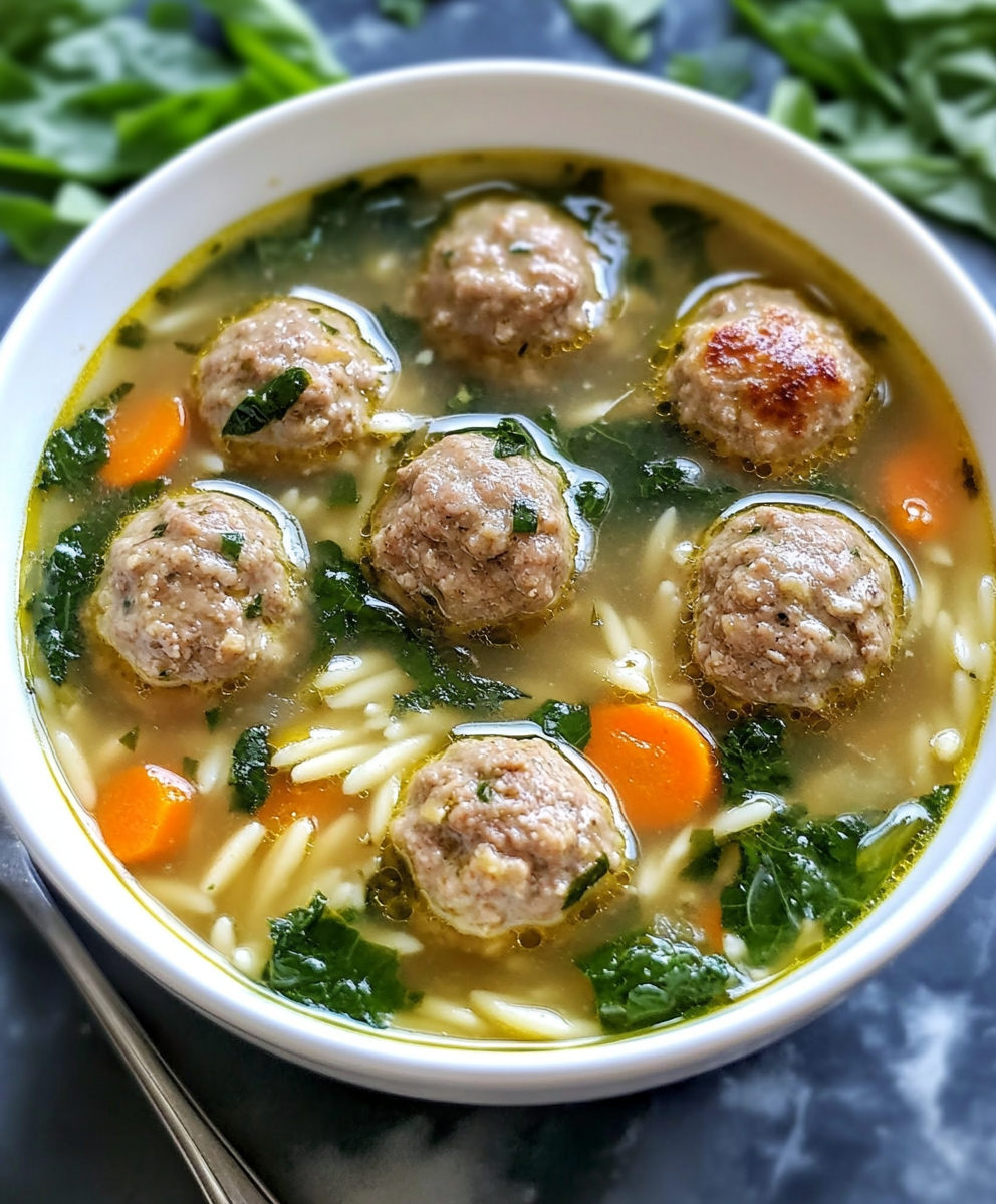 Sopa Italiana de Bodas