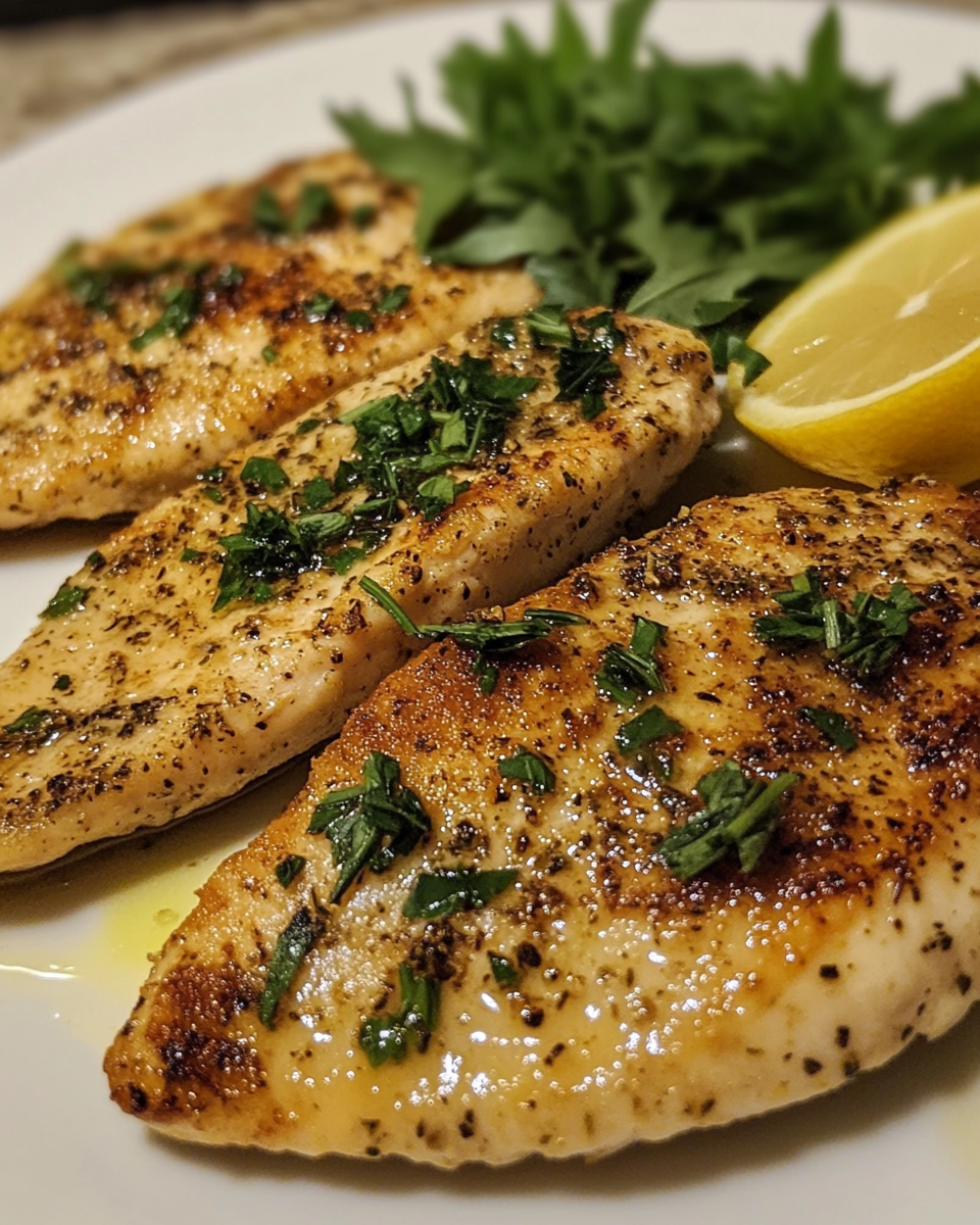 Pollo al Limón y Hierbas
