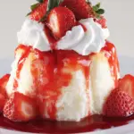 Postre de Ángel con Fresas