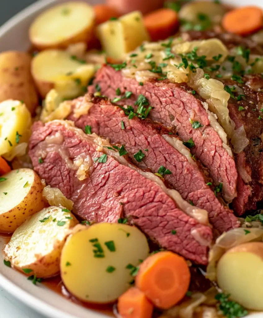 Carne en conserva con repollo