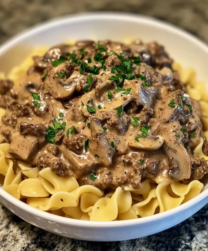 Stroganoff de Carne