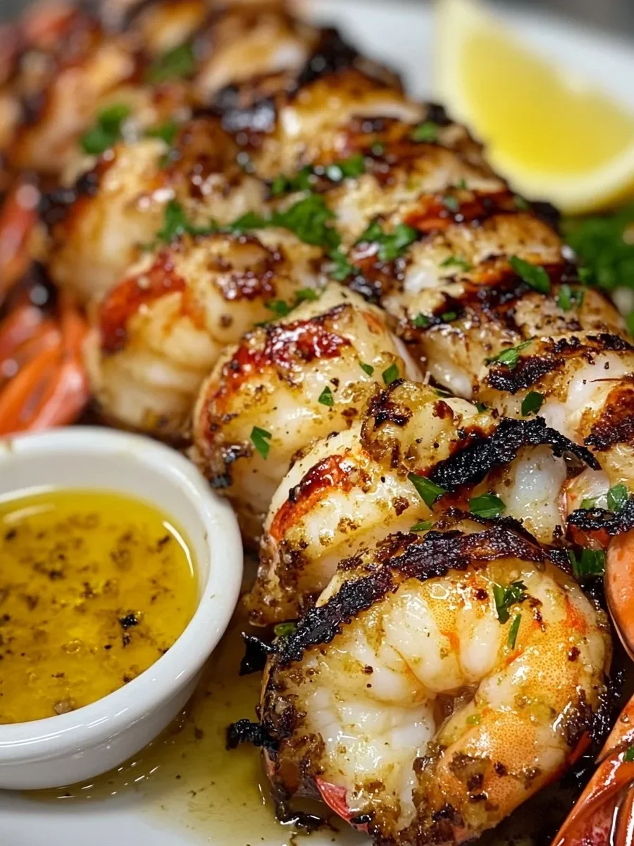 Langosta y Camarones a la Parrilla