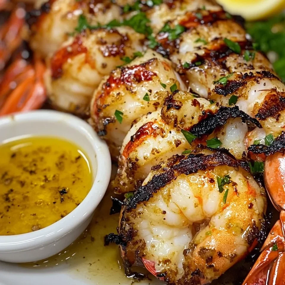 Langosta y Camarones a la Parrilla