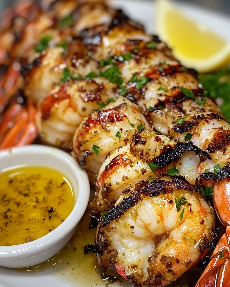 Langosta y Camarones a la Parrilla