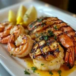 Langosta y Camarones a la Parrilla