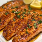 Salmón con Mantequilla de Miel Cajún