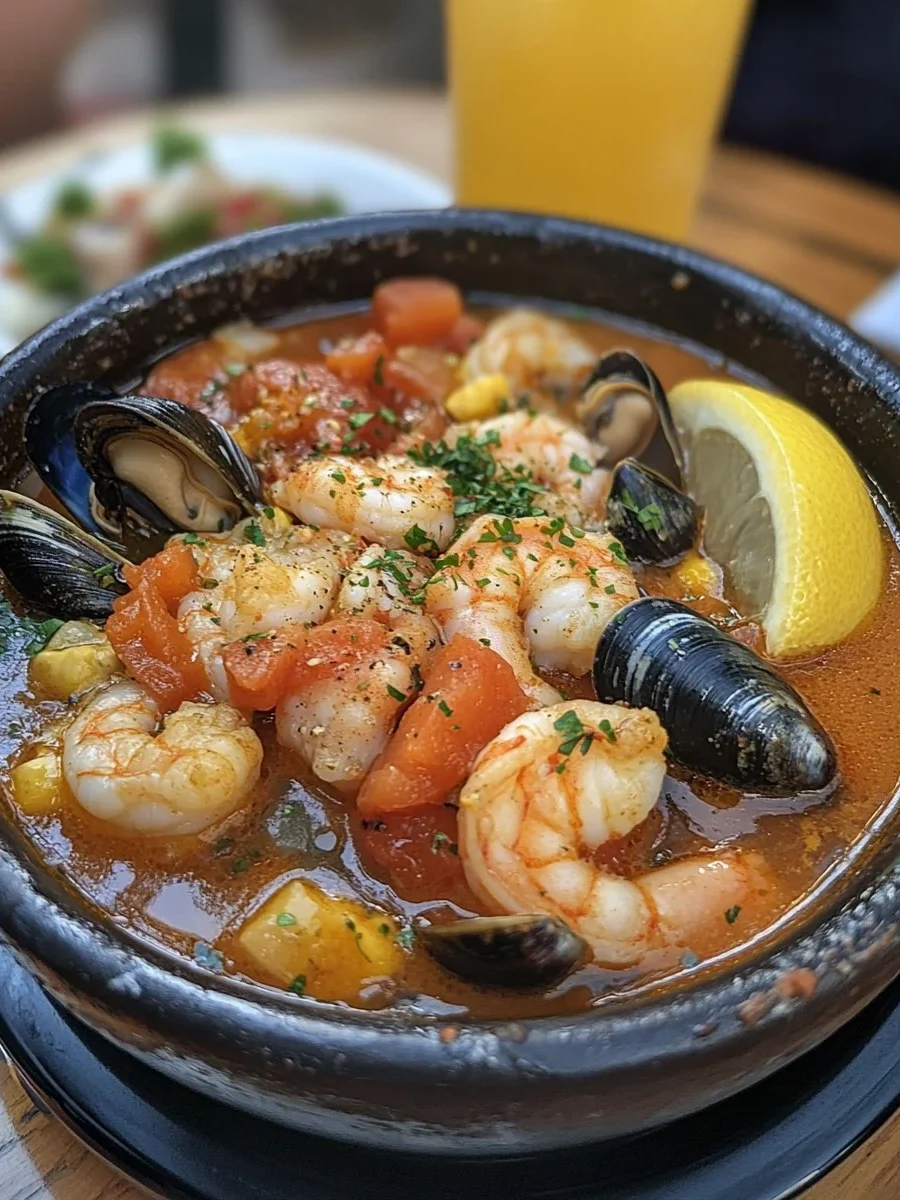 Cioppino al estilo clásico de San Francisco