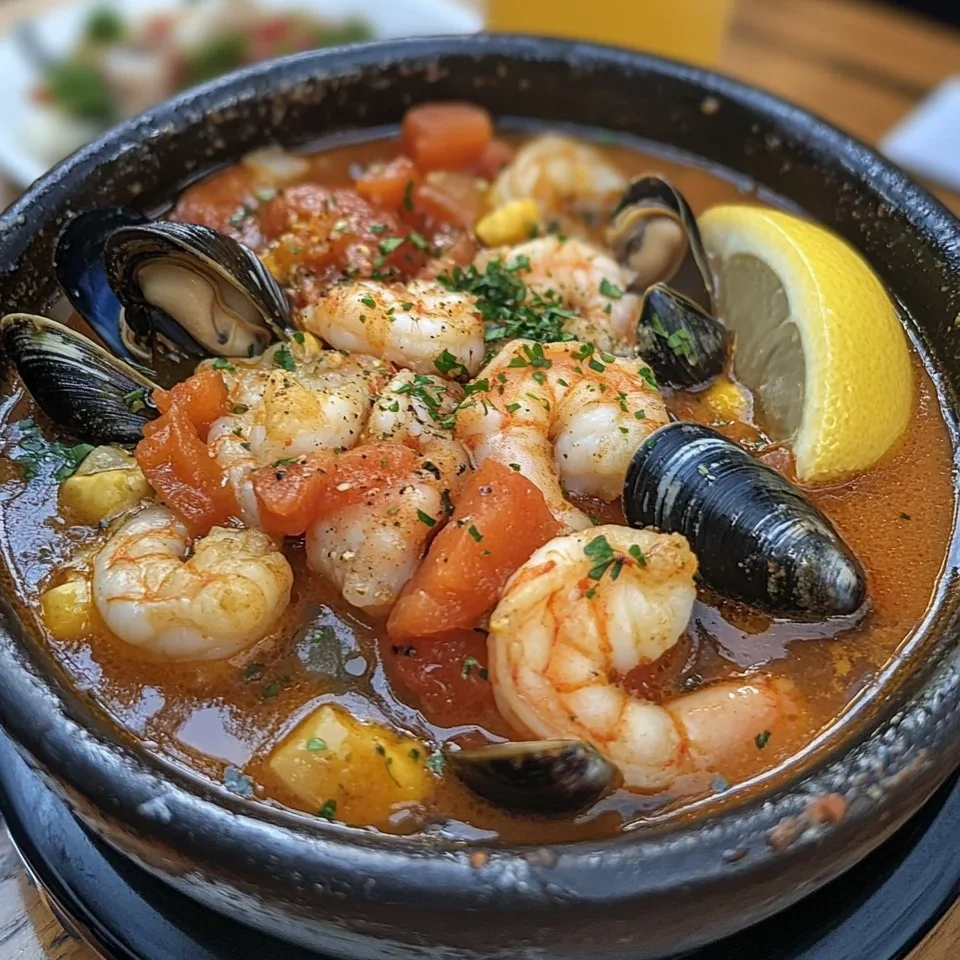 Cioppino al estilo clásico de San Francisco