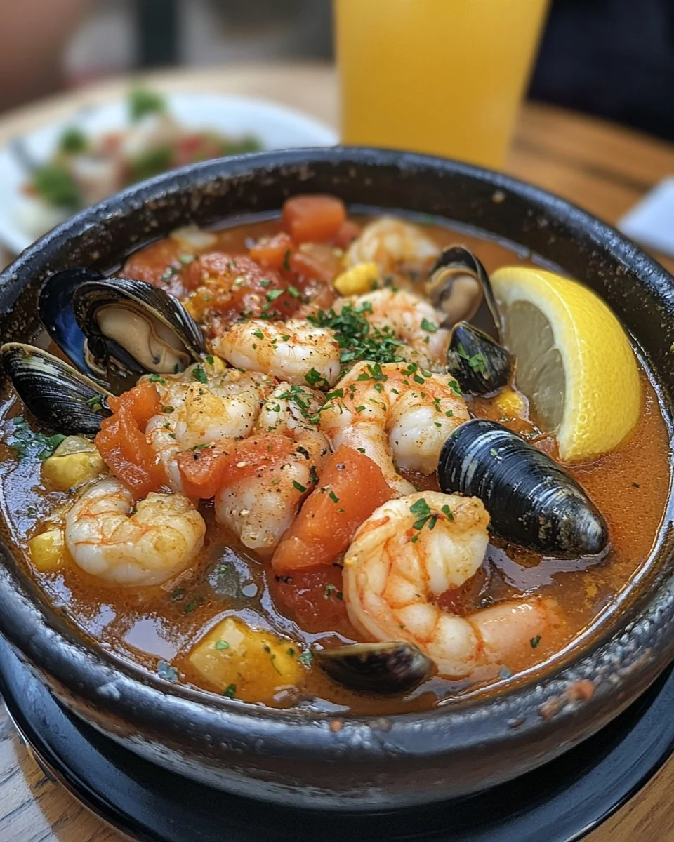 Cioppino al estilo clásico de San Francisco