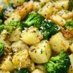 Papas y Brócoli al Horno