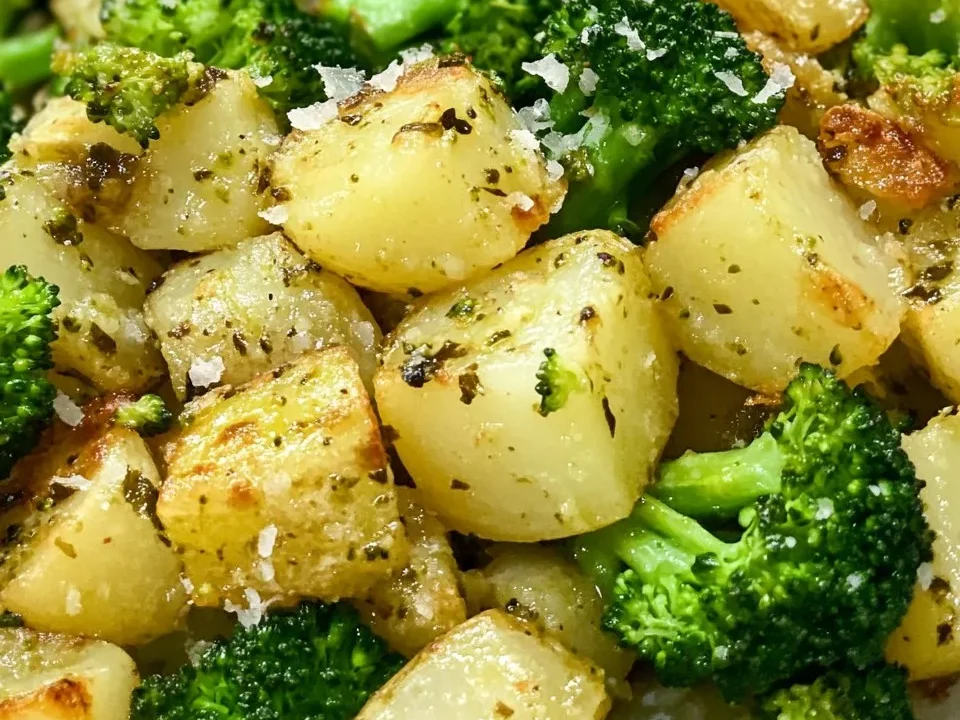 Papas y Brócoli al Horno