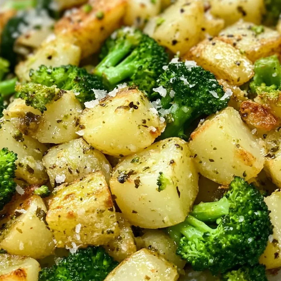 Papas y Brócoli al Horno
