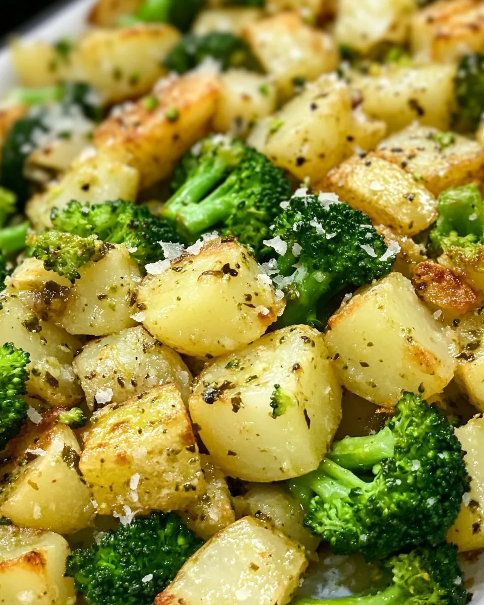 Papas y Brócoli al Horno
