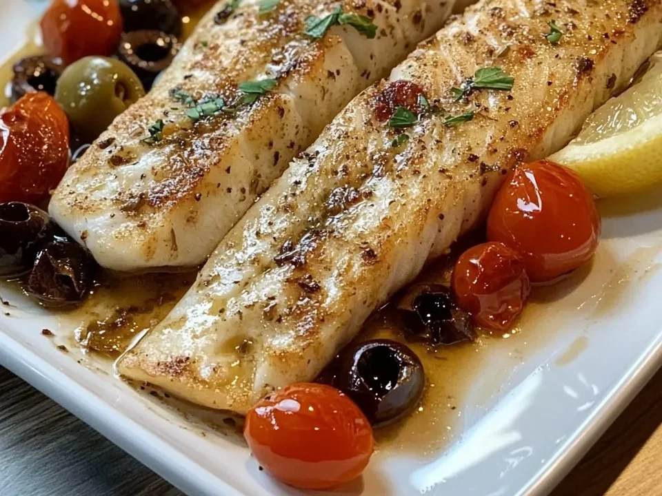 Pescado al Horno Mediterráneo