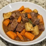 Pot Roast con Zanahorias y Papas