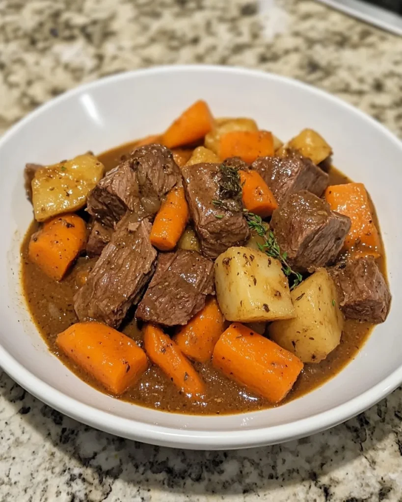 Pot Roast con Zanahorias y Papas