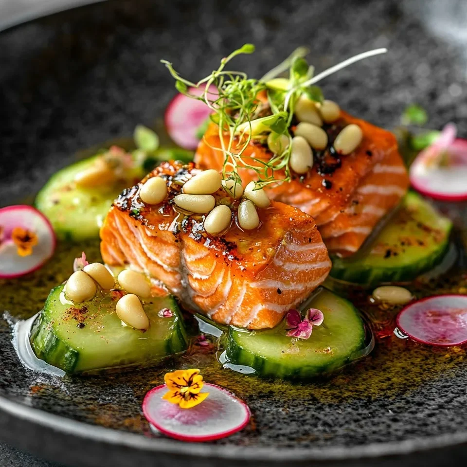 Brotes Tiernos con Salmón y Aguacate