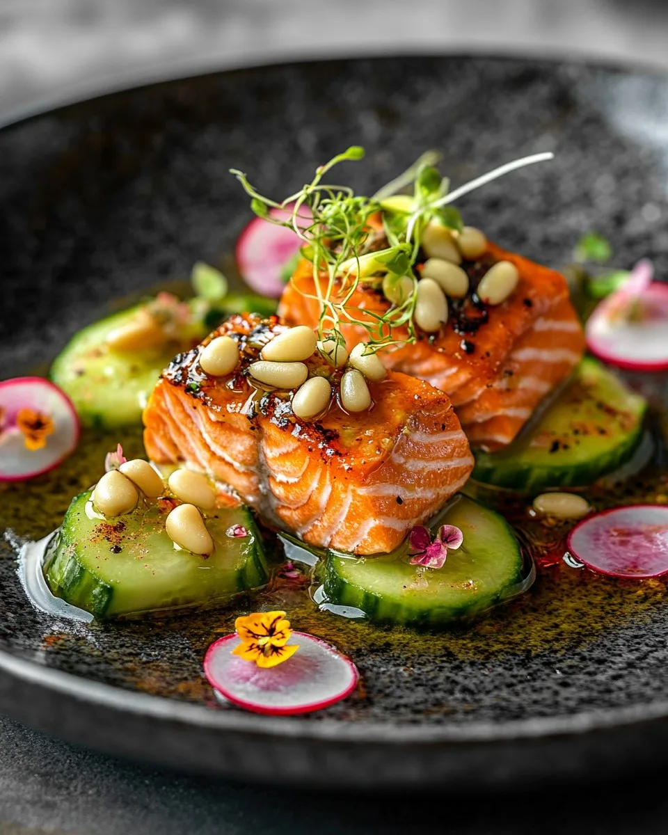 Brotes Tiernos con Salmón y Aguacate