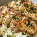 Pollo con Mantequilla de Limón Cremosa