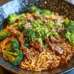 Ramen de Res y Brócoli