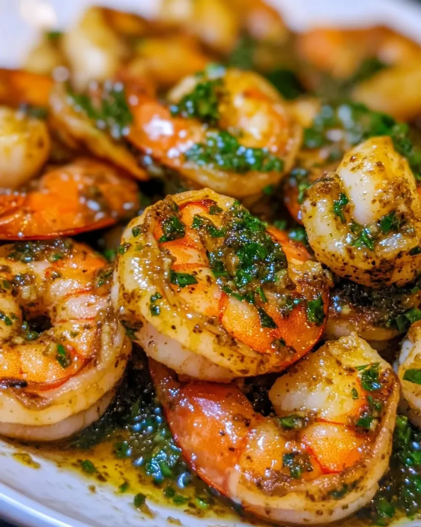 Crevettes au Chimichurri