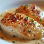 Filete de Pollo en Salsa de Ajo Parmesano Picante