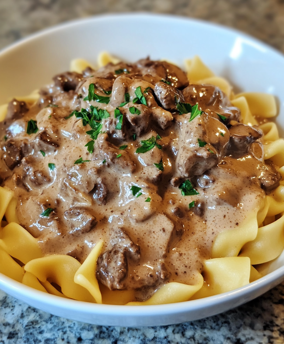 Stroganoff de Carne