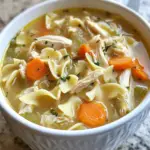 Sopa de Pollo con Fideos