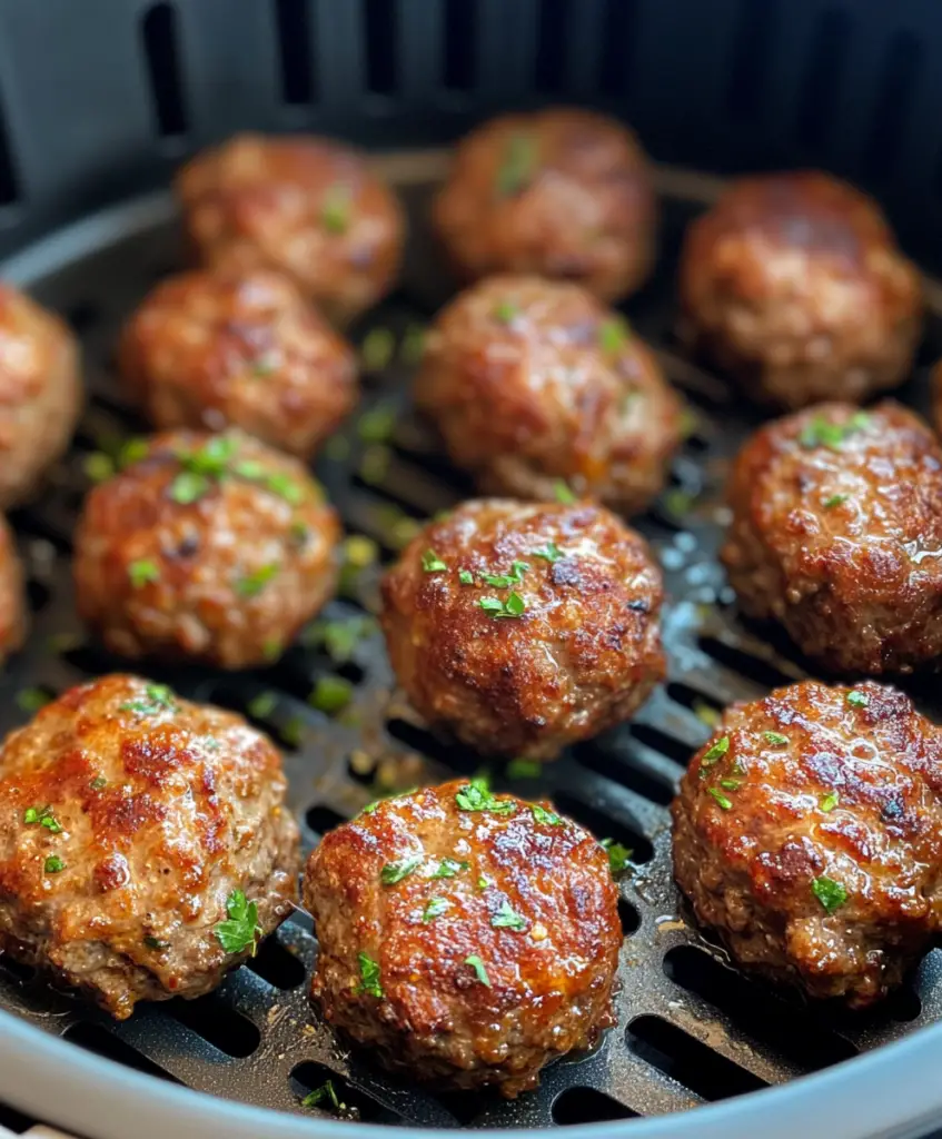 Albóndigas en Freidora de Aire