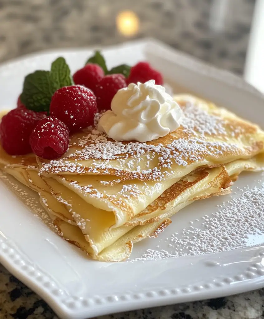Crepas de Postre