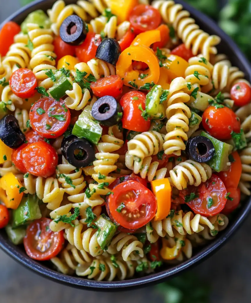 Ensalada de Pasta Colorida