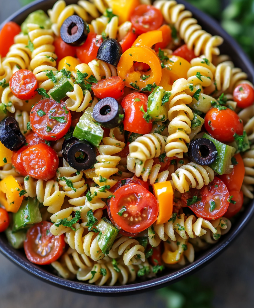 Ensalada de Pasta Colorida