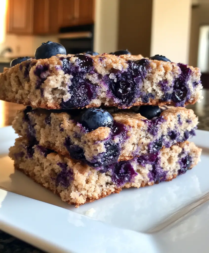 Pastel de Requesón y Arándanos para el Desayuno