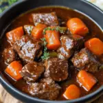 Estofado de Carne y Cerveza Guinness