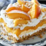 Postre de Durazno Fresco