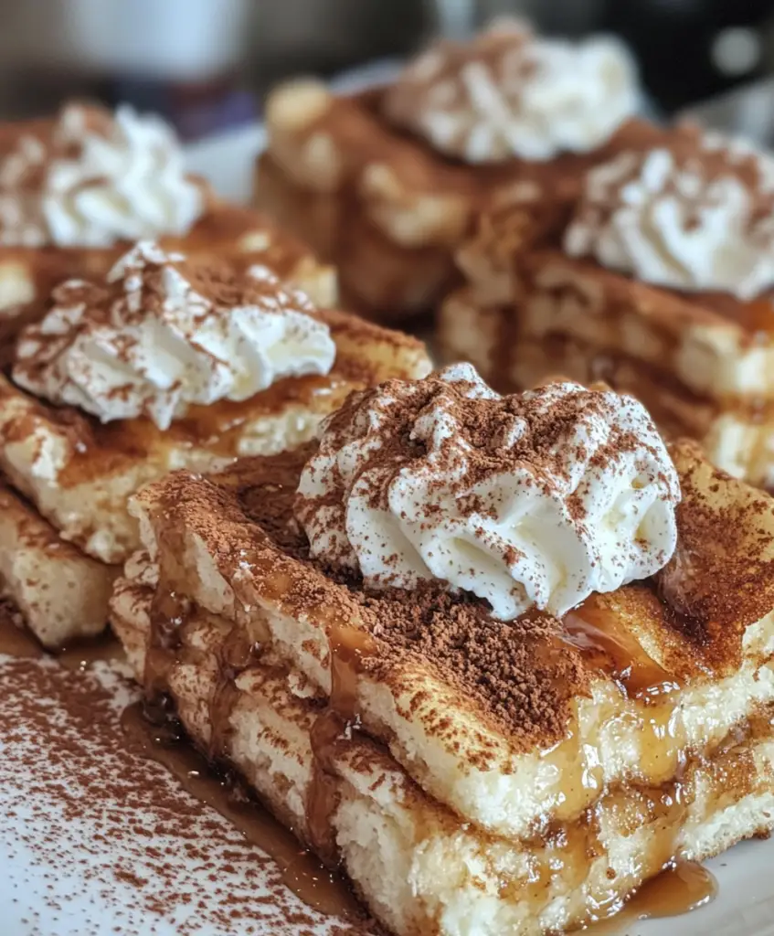 Tostadas Francesas con Crema de Café