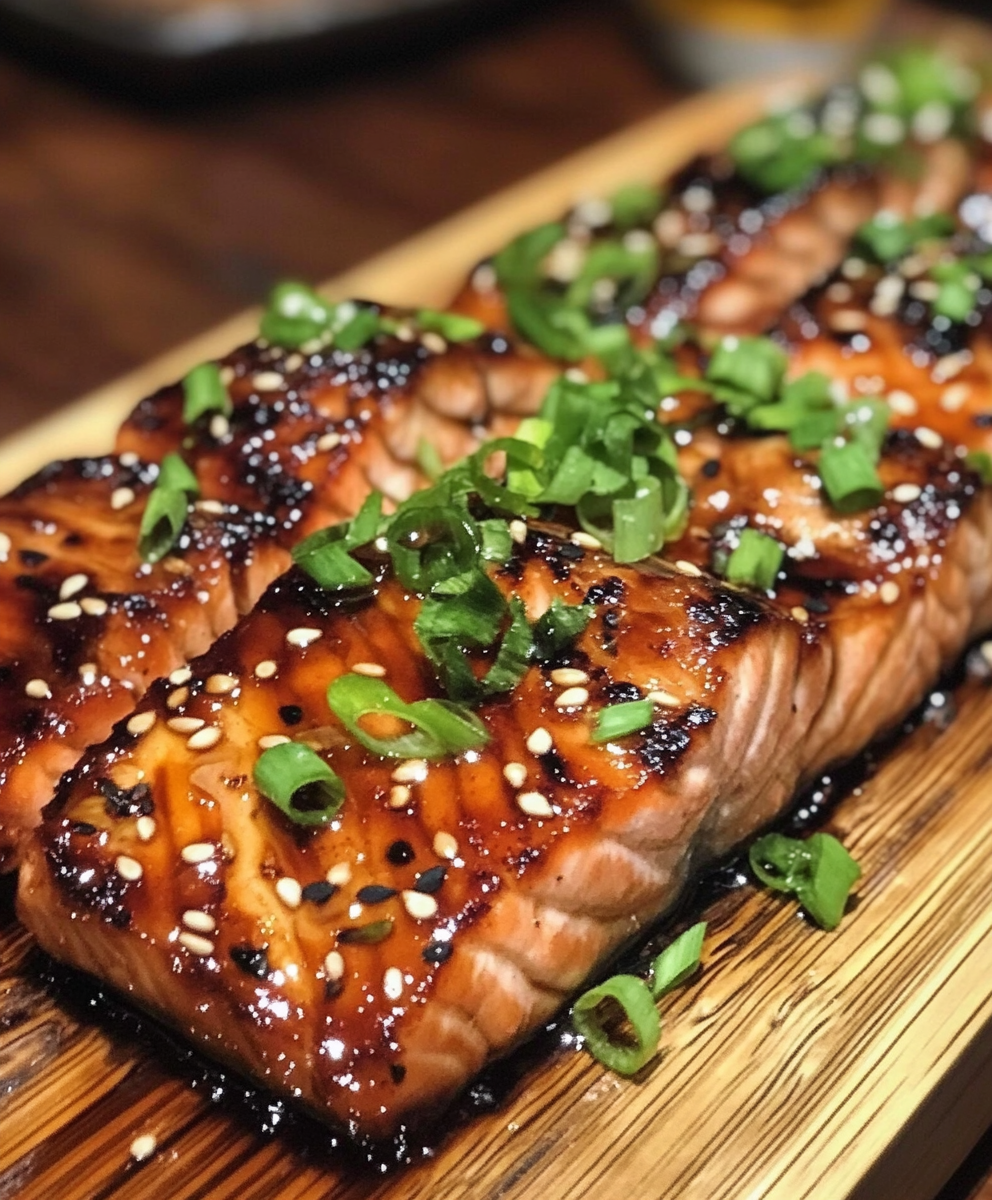 Salmón a la Plancha de Cedro