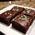 Brownies de Chocolate con Menta