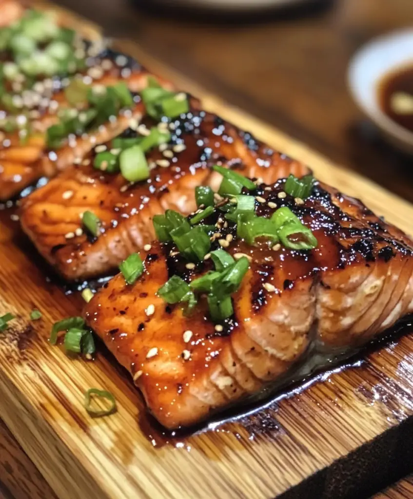 Salmón a la Plancha de Cedro