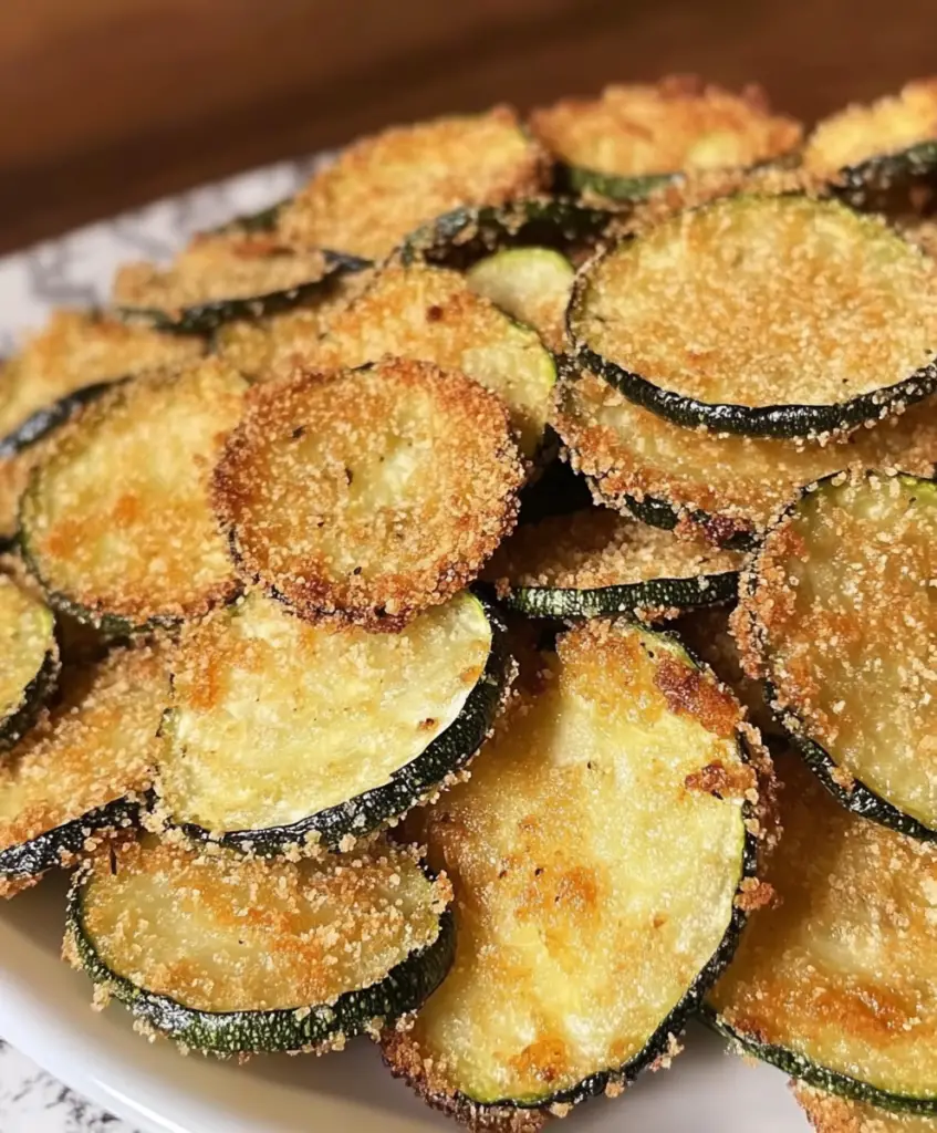 Chips de Calabacín en Freidora de Aire