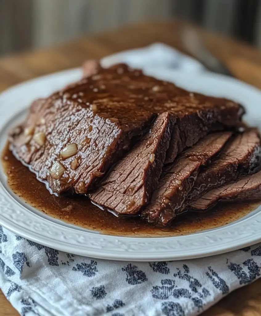 Brisket de Carne en Salmuera Guisado
