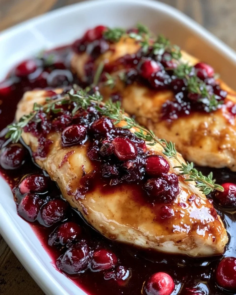 Pollo con Arándano y Naranja: una receta deliciosa.