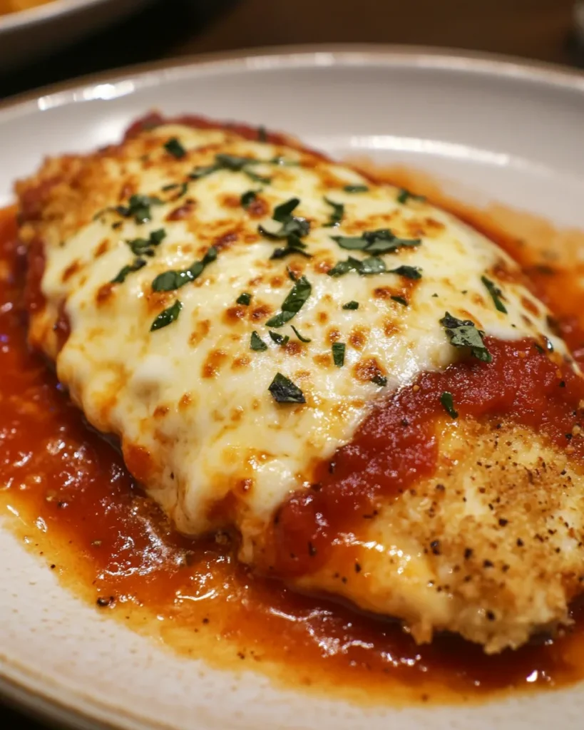 Pollo Parmesano al Estilo Longhorn Steakhouse